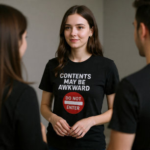 Inhoud Kan Onbeholpen Zijn T-shirt