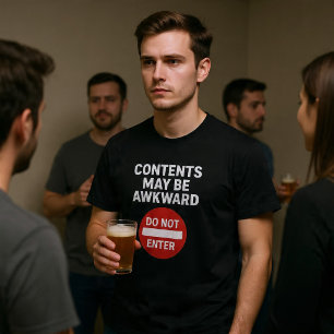 Inhoud Kan Onbeholpen Zijn T-shirt