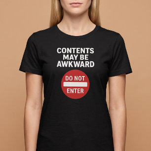 Inhoud Kan Onbeholpen Zijn T-shirt