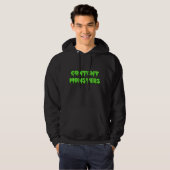 INHOUD MONSTERS CLASSIC BLACK HOODIE (Voorkant volledig)