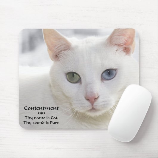 Inhoud uw naam is kat muismat (Met muis)