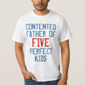 INHOUD VADER VAN PERFECT KINDEREN T-SHIRT (Voorkant)