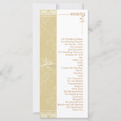 Inhoudsopgave Invoegen voor trouwplanning bindt (Achterkant)