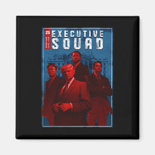 Inhuldiging Trump 2025 - Hero President Design 1 Magneet