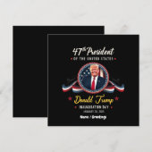 Inhuldiging Trump 20 januari 2025 Kaart (Voorkant / Achterkant)