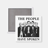 inhuldiging van het president magneet (Voorkant / Achterkant)