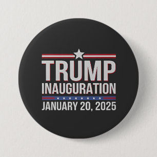 Inhuldigingsdag Trump januari 2025 President Ronde Button 7,6 Cm