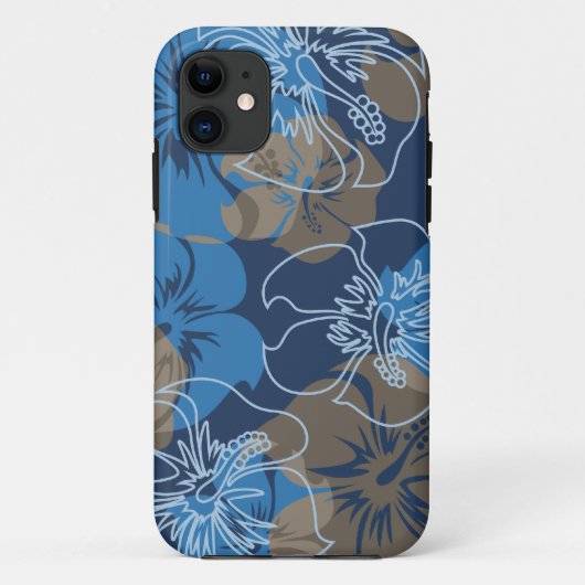 Iniki Point Hawaiian Hibiscus iPhone 5 Hoezen (Achterkant)
