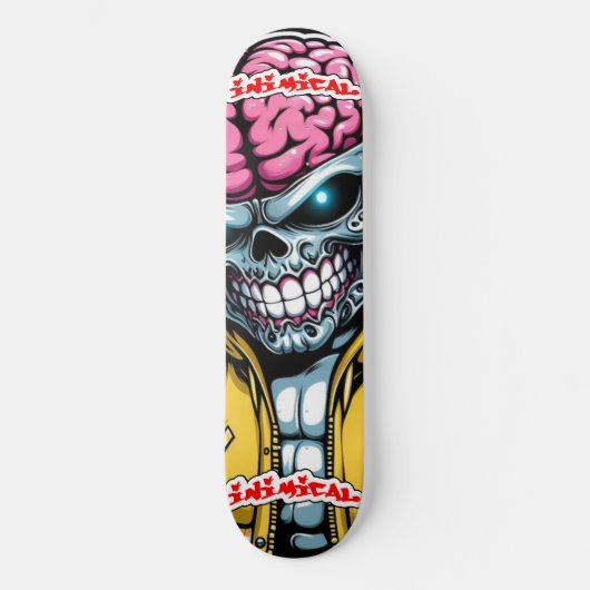 Inimatisch hersenletsel persoonlijk skateboard (Voorkant)