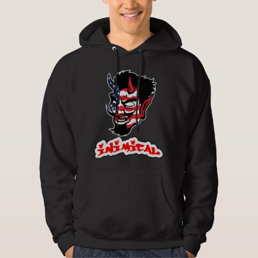Inimical American Devil Hoodie (Voorkant)