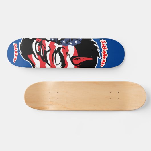Inimical American Devil Skateboard Deck (Horizontaal)