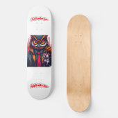 Inimical Apex Predator Series Red Owl X skateboard (Voorkant)