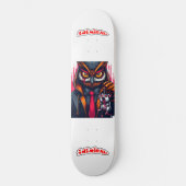 Inimical Apex Predator Series Red Owl X skateboard (Voorkant)