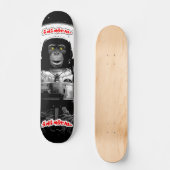 Inimical Astronaut Monkey Persoonlijk Skateboard (Voorkant)