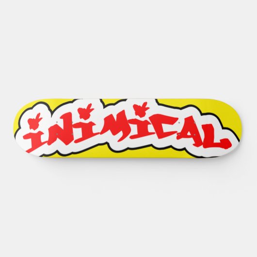 Inimical Backwoods Graffiti Persoonlijk Skateboard (Horizontaal)