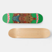 Inimical Barong Mask Deck Persoonlijk Skateboard (Horizontaal)