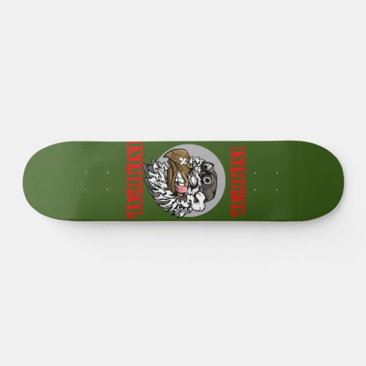 Inimical Bird Pilot Skateboard Deck (Horizontaal)