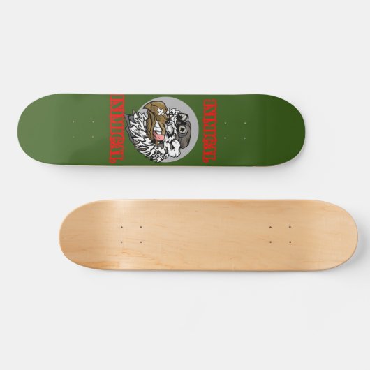 Inimical Bird Pilot Skateboard Deck (Horizontaal)