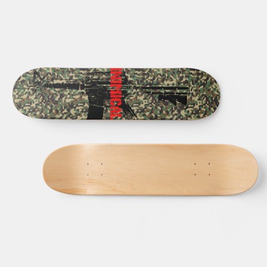 Inimical Camo geweer Persoonlijk Skateboard (Horizontaal)