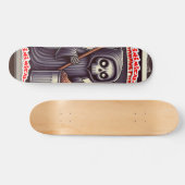 Inimical Cartoon dood Persoonlijk Skateboard (Horizontaal)