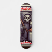 Inimical Cartoon dood Persoonlijk Skateboard (Voorkant)