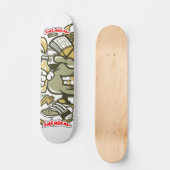 Inimical Cash Money Man Persoonlijk Skateboard (Voorkant)