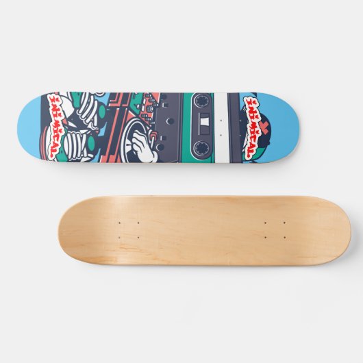 Inimical Cassette DJ Persoonlijk Skateboard (Horizontaal)