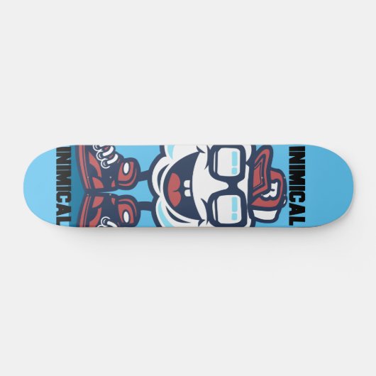 Inimical Chill Cloud Persoonlijk Skateboard (Horizontaal)