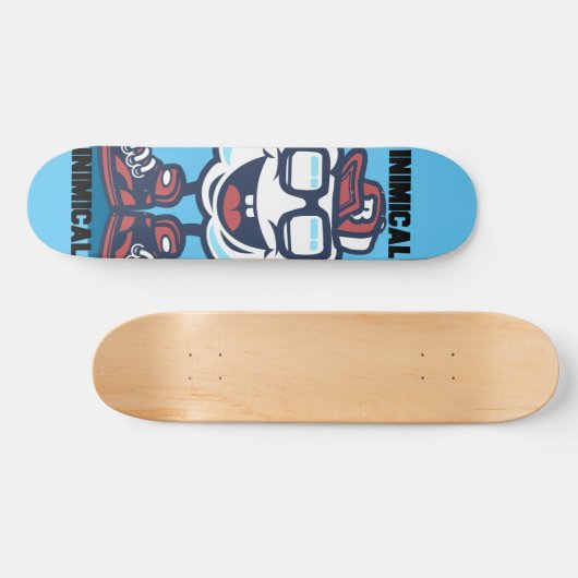 Inimical Chill Cloud Persoonlijk Skateboard (Horizontaal)