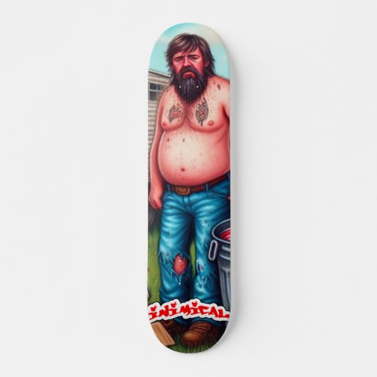 Inimical Cletus Bojangles Persoonlijk Skateboard (Voorkant)