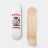Inimical Coffee Boi Persoonlijk Skateboard (Voorkant)