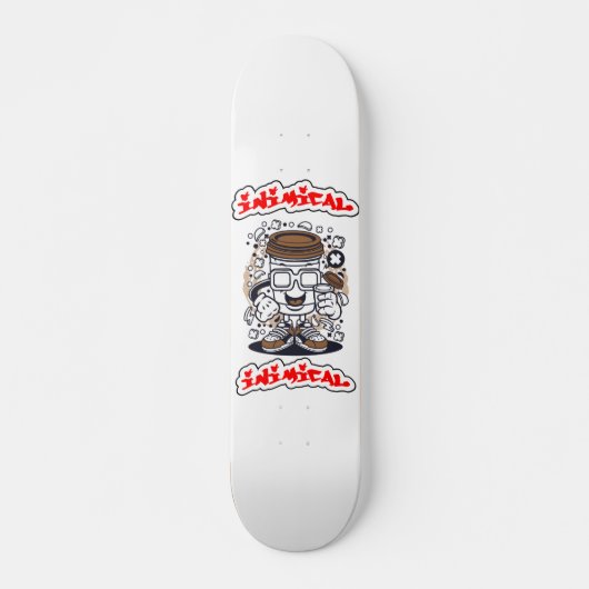 Inimical Coffee Boi Persoonlijk Skateboard (Voorkant)