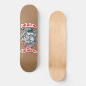 Inimical Coffee Guy Persoonlijk Skateboard (Voorkant)