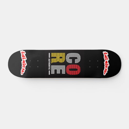 Inimical Core Authentic Deck Persoonlijk Skateboard (Horizontaal)
