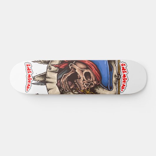 Inimical Dead Pirate Deck Persoonlijk Skateboard (Horizontaal)