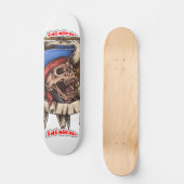Inimical Dead Pirate Deck Persoonlijk Skateboard (Voorkant)