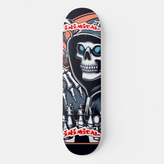 Inimical Detroit Schaaklezer #2 Persoonlijk Skateboard (Voorkant)
