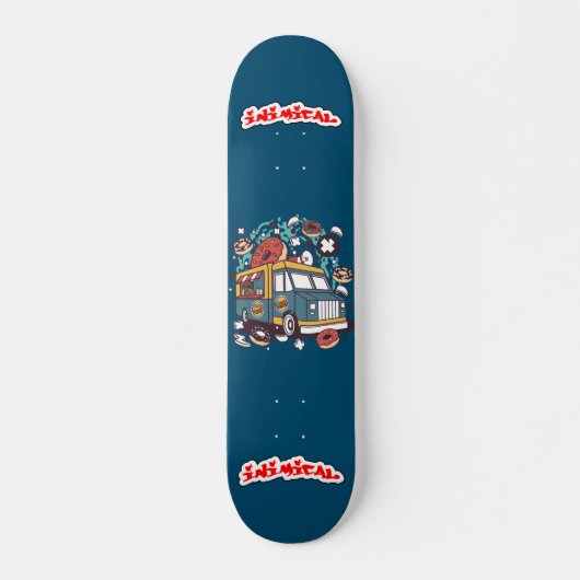 Inimical Donut Van Persoonlijk Skateboard (Voorkant)