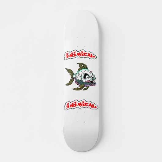 Inimical Fish Monster Skateboard Deck (Voorkant)