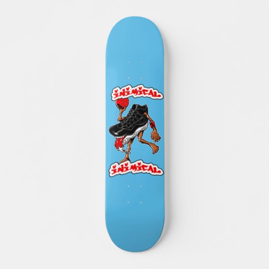 Inimical Fly Kicks Persoonlijk Skateboard (Voorkant)