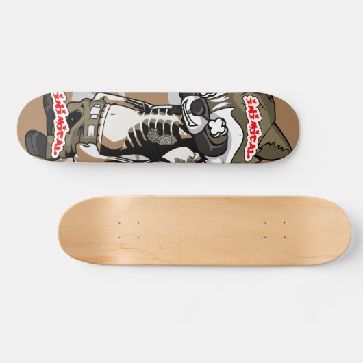 Inimical Gangster Rocket Persoonlijk Skateboard (Horizontaal)