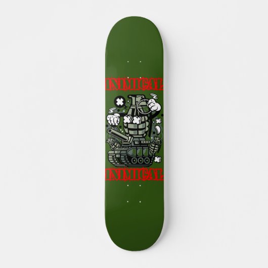 Inimical Grenade Tank Persoonlijk Skateboard (Voorkant)