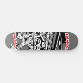 Inimical Grimy Boombox Persoonlijk Skateboard (Horizontaal)