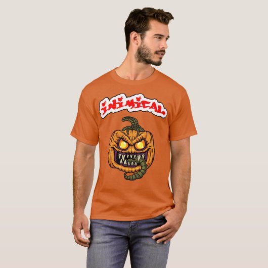 Inimical Halloween T-shirt (Voorkant volledig)