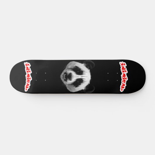 Inimical Hard Rocker Panda Persoonlijk Skateboard (Horizontaal)