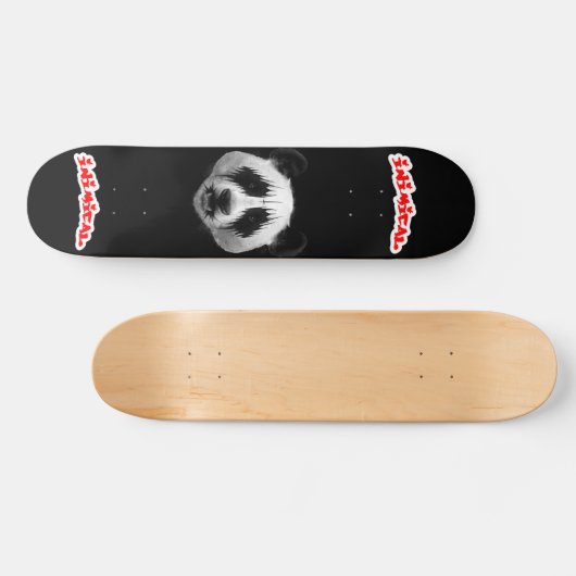 Inimical Hard Rocker Panda Persoonlijk Skateboard (Horizontaal)