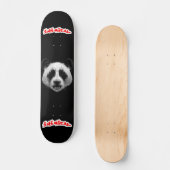 Inimical Hard Rocker Panda Persoonlijk Skateboard (Voorkant)