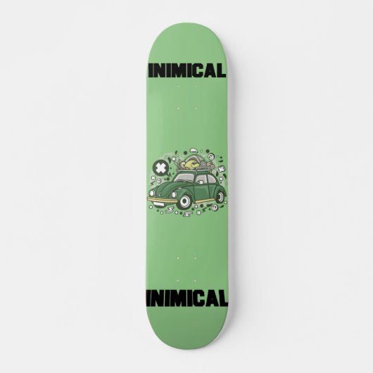 Inimical Hippy Camp Tour Persoonlijk Skateboard (Voorkant)