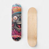 Inimical Illin' Skully Persoonlijk Skateboard (Voorkant)