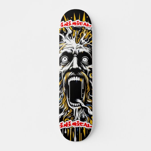 Inimical Jackson Screamer Persoonlijk Skateboard (Voorkant)